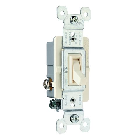 Legrand Pass And Seymour 15 Amp 3 Way White Framed Toggle Residential