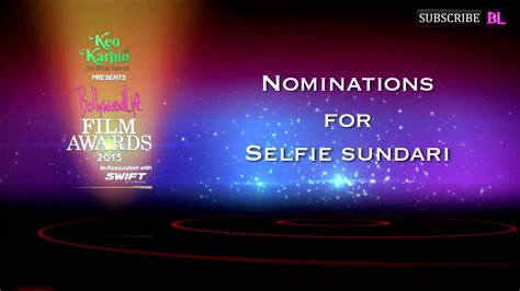 Bollywoodlife Film Awards 2015 Sonakshi Sinha Nominated In The Selfie