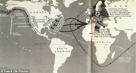 What If The Nazis Had Invaded America Maps Published In 1942 Life