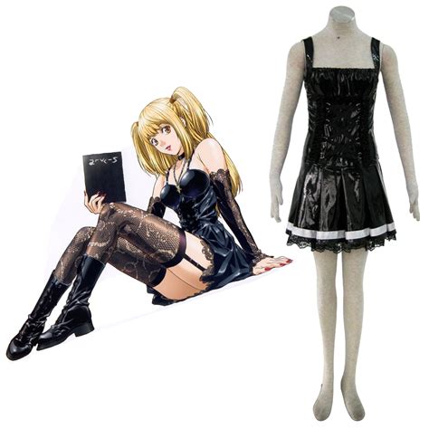 Death Note Misa Amane 1 Anime Cosplay Costumes Outfit Death Note Misa