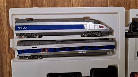 Mehano Sncf Echelle Ho Coffret De Trains Tgv Duplex Bleusgris T681