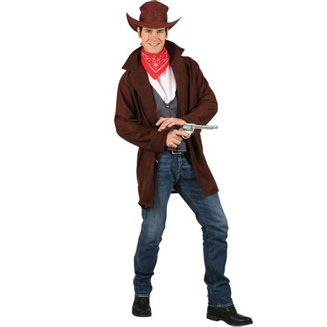 Mens Wild Wild West Gunslinger Costume I Love Fancy Dress