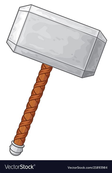 Hammer Of Thor Vector Illustration Download A Free Preview Or High