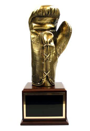 Gold Glove Boxing Trophy Boxing Trophy Trophy Store