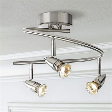 Hampton bay led track lighting is designedhampton bay led track lighting is designed to light up your decor and save you money. Pro Track 3-Light Spiral Ceiling Light Fixture - #30720 ...