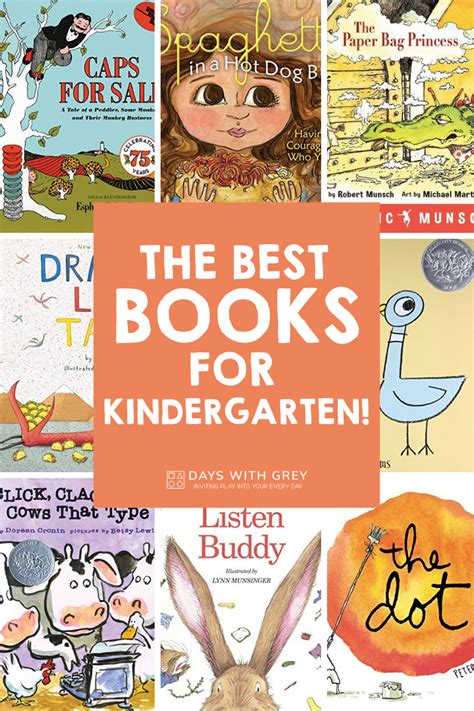 Best Books For Kindergarten Read Aloud Days With Grey