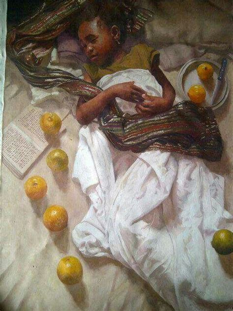 Check Out This Nigerian Artist Real Life Paintings Artist Oresegun