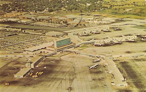 Atlanta Airport Aerial Views From 1965 1967 Aerial Photo Atlanta