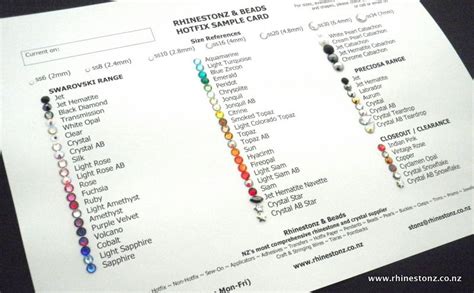 You Cant Go Wrong When A Colour Chart Is On Hand A Very Handy Way To