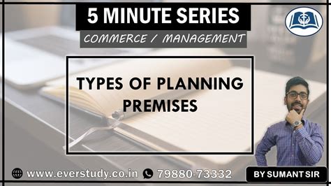 Types Of Planning Premises 5 Minutes Series Ugc Net Commerce Ugc