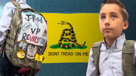 12 Year Old Kicked Out Of Colorado Classroom Over Gadsden Flag Patch Scnr