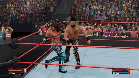 Wwe 2k23 Seth Rollins Vs Aj Styles Wwe Heavyweight Championship Match