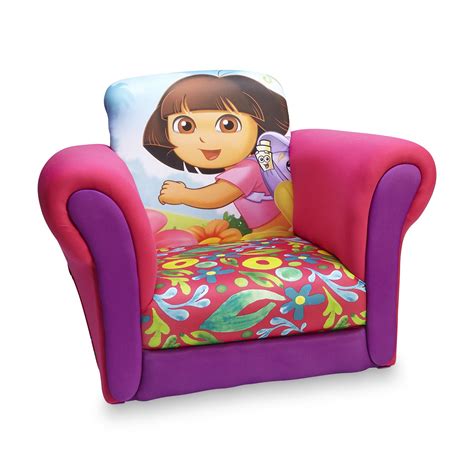 Amazon's private and select exclusive brands see more. Nickelodeon Dora The Explorer Toddler Girl's Upholstered ...