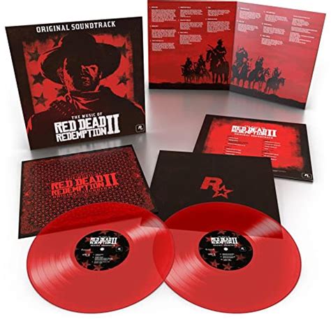 The Music Of Red Dead Redemption 2 2x Lp Trans Red Vinyl Ori