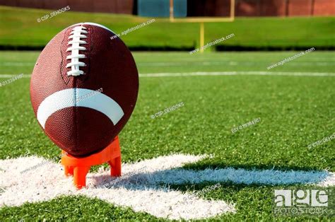 American Football Kickoff Stock Photo Picture And Low Budget Royalty