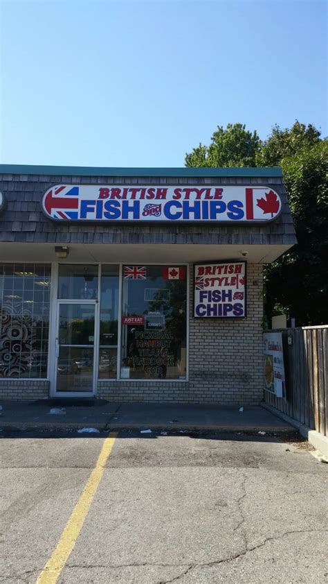 British Style Fish And Chips Opening Hours 1050 Simcoe St N Oshawa On