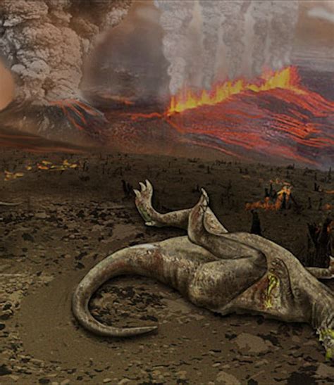 The Asteroid That Killed The Dinosaurs Also Created A Massive Volcanic