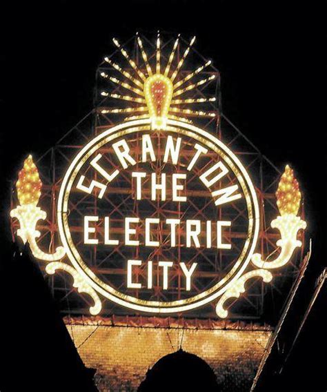 Scrantons Iconic Electric City Sign To Shine Again News