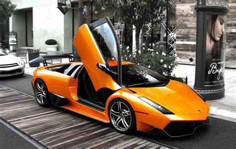 Cars Lamborghini Orange Cars Wallpapers Hd Desktop And Mobile