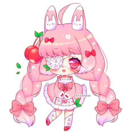 Simple Chibi All Pink By Hiratsumi On Deviantart