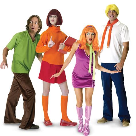 This is my top five movies from the golden age scooby doo to watch on your lovely halloween night. Deluxe Scooby Doo Adult Costume | Group costumes, Group ...