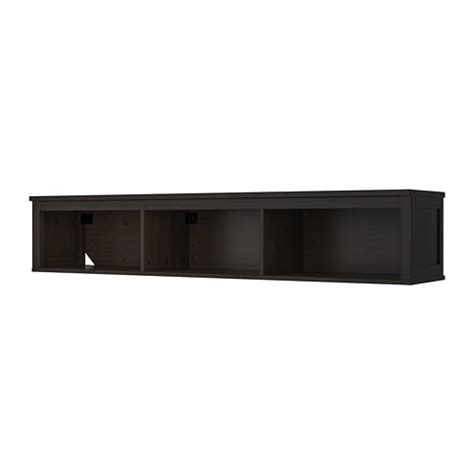 Hemnes Wallbridging Shelf Black Brown Ikea