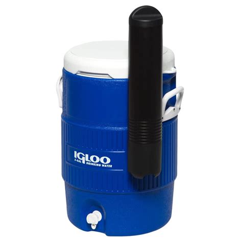 Igloo 42026 5 Gallon Blue Insulated Portable Water Cooler With Cup