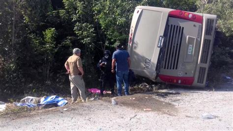 At Least 12 Dead In Tourist Bus Crash In Mexico According To Officials
