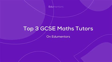 Top 3 Gcse Maths Tutors On Edumentors Youtube