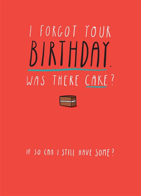 Was There Cake Card Scribbler