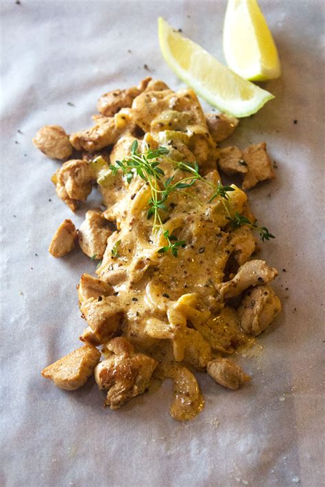 Return the sauce to a simmer, place the chicken in the sauce, and cover the pan with a lid. Creamy Dijon Chicken - aninas recipes