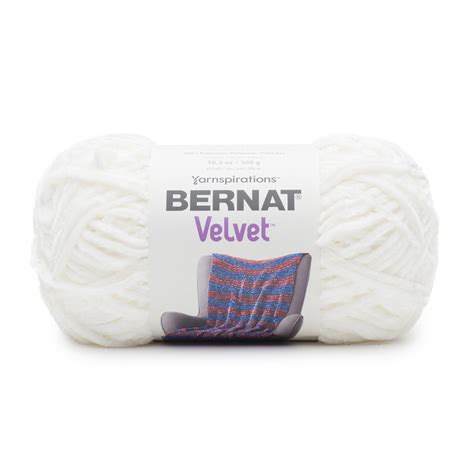 Bernat Velvet Yarn White Sand 300g 2 Pack Bundle