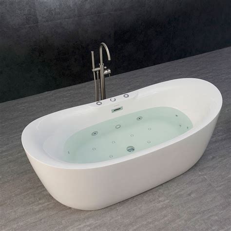 It's time to improve your bathing! WOODBRIDGE B-0034/BTS1611 B-0034 71" x 31.5" Whirlpool ...
