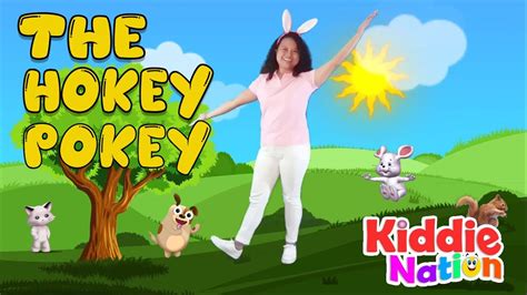 The Hokey Pokey Action Song With Lyrics Youtube
