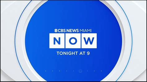 HD | Promo of "CBS News Miami Now at 9pm" on WBFS MyNetwork (2022