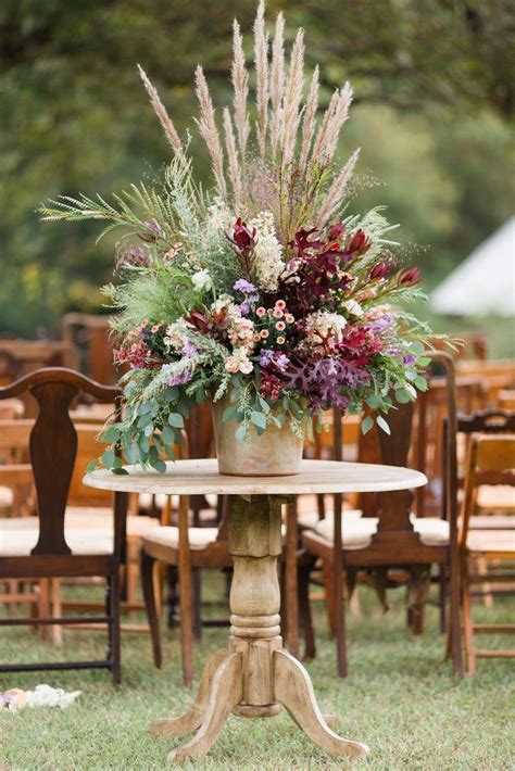 #weddingflowerarrangements | Fall flower arrangements, Wedding flower