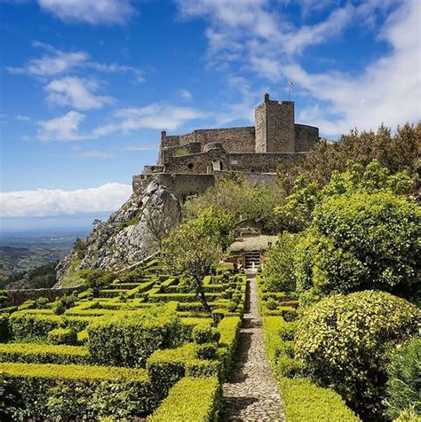 Pt Os Jardins Do Castelo De Marvão Tão Perto Do Céu En Marvão