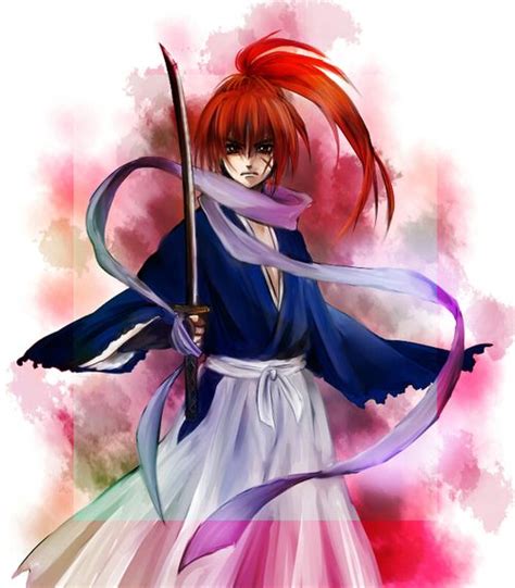 Himura Kenshinhitokiri Battosai Rurouni Kenshinanime Kenshin Anime