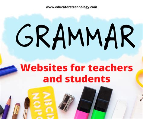 Best Online Grammar Learning Websites Educational Technology And