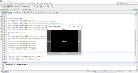 Layout Manager In Java Flowlayout Borderlayout Gridlayout Examples