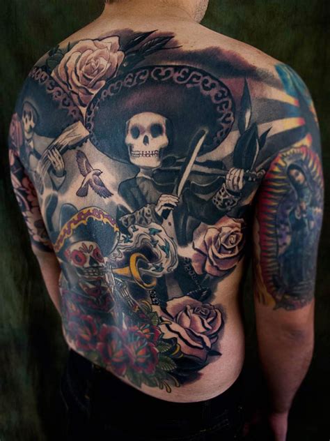 Tattoo ©2015 Kore Flatmo Plurabella Skull Skeleton Day
