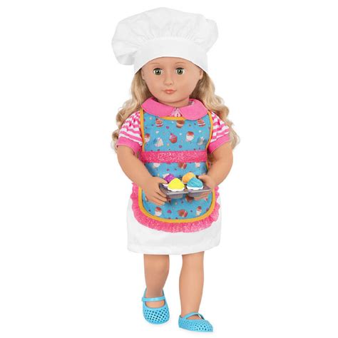 Our Generation Jenny 18 Inch Posable Baker Doll Toys R Us Canada