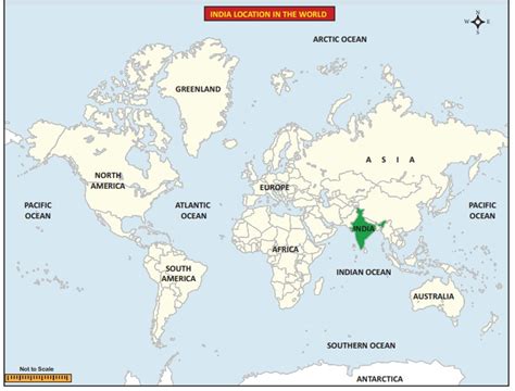 Location And Extent Of India