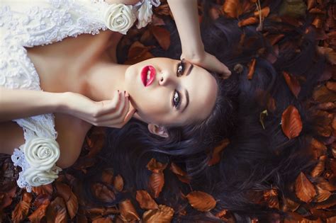 Lying in gold by Maja Topčagić px Glamour photography Autumn photography Fine art