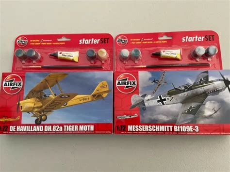 Airfix A De Havilland Tiger Moth A Messerschmitt Scale