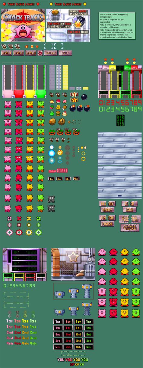 The Spriters Resource Full Sheet View Kirby Super Star Ultra