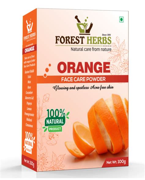 Pure And Organic Orange Peel Powder The Forest Herbs
