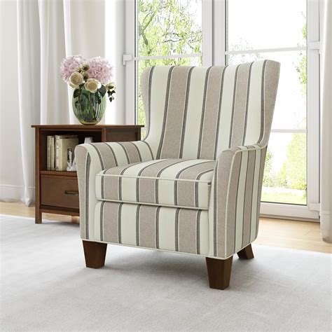 Better Homes And Gardens Rolled Arm Accent Chair Beige Ionedesign