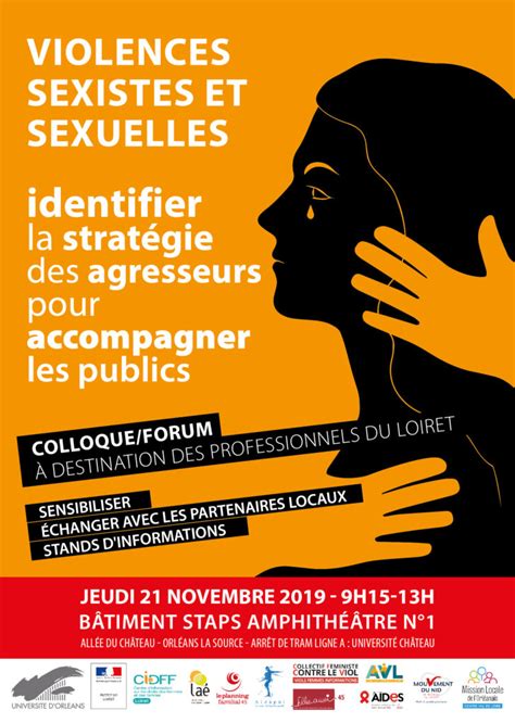 21 Nov 2019 Forum Violences Sexistes Et Sexuelles Orleans La Source Fraps Centre Val