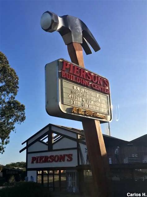 Perfect for finding low competitive. Eureka, CA - Giant Hammer Sign